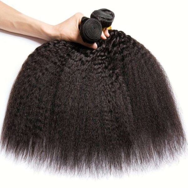 Straight Kinks Hair Bundle - Image 3