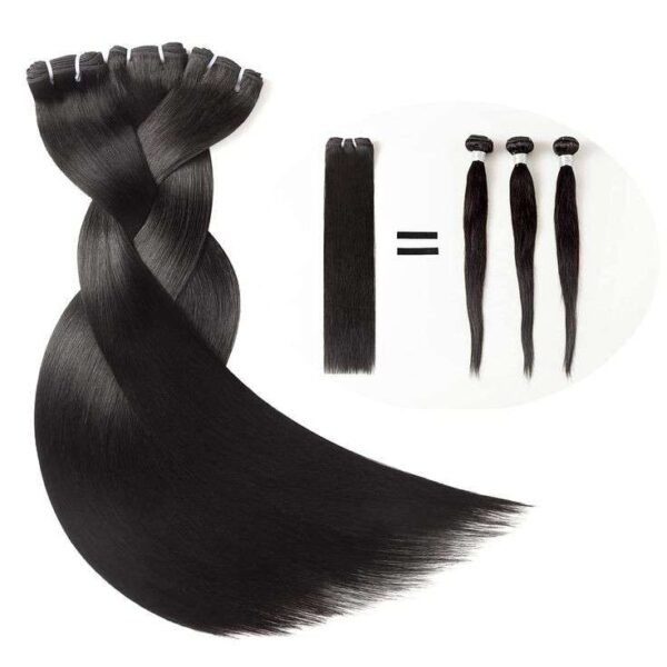 Natural straight Hair Bundle - Image 3