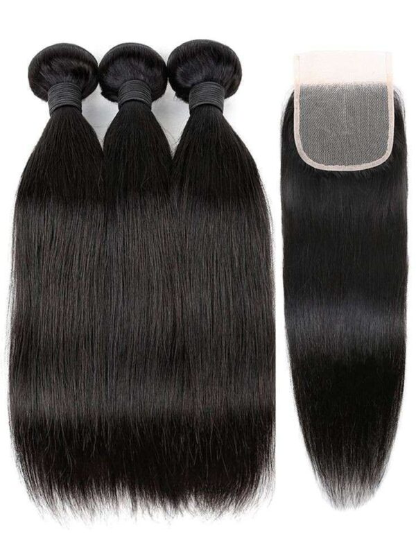 Natural Straight HD Closure - Image 2