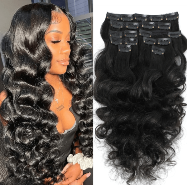 Loose Wavy Clip-ins - Image 3